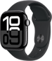 Apple Watch Series 10 (42mm) Aluminium Sport S/M Gagatsvart