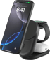 Belkin UltraCharge 3-i-1 hopfällbar magnetisk laddare med Qi2 25W - Svart