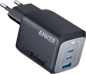 Anker Prime Väggladdare 67W , 3 port svart