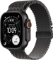 Apple Watch Ultra 3 (49mm) L Titan Milanesisk loop Svart