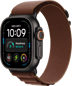 Apple Watch Ultra 4 (49mm) L Svart titan Bergsloop Bourgogne