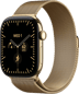 Apple Watch Series 12 (46mm) M/L Titanium Milanese eSIM Skinande guld