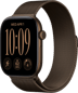 Apple Watch Series 12 (46mm) L Aluminium Milanese eSIM Mörk brons