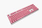 Ducky SHINE2 MX Brown White Led Pink Keykap