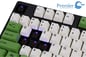 Ducky Premier Green & White PBT dyesub MX Blue