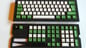 Ducky Thick PBT 109 Keycap Set Green & White Nordic Dyesub
