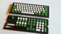 Ducky Keycap Thick PBT 109 Set Green & White Blank