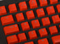 Ducky Shine4 Key Cap 109 ABS Set Red