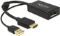 Delock Adapter HDMI ha till DisplayPort ho