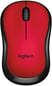 Logitech M220 SILENT Röd