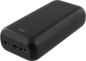 DELTACO Powerbank 30000 mAh USB-C Svart