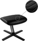 noblechairs Footrest Svart/Vit