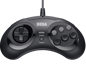 Retro-Bit SEGA MD 8-Button USB Black