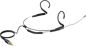 RØDE HS2-BL Large Headsetmikrofon Svart