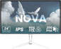 Arozzi Nova 24" White IPS 200Hz