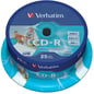 CD-R Verbatim 700MB 52x 25p Printable Spindel