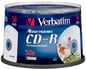 CD-R Verbatim 700MB 52x 50p Glossy Printable