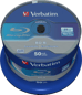 Verbatim BD-R SL Blue-ray 25GB 6x 50 Pack