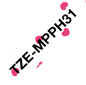 Brother TZEMPPH31 (laminerad tejp 12mm)