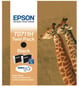 Bläckpatron Epson T0711H Svart 2 pack