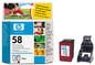 Bläckpatron HP 58 Fotofärg
