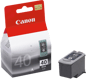 Bläckpatron Canon PG-40 Svart