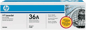 Toner HP 36A Svart