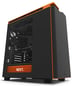 NZXT H440W Silent Ultra New Edition Fönster Svart/Orange