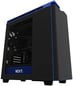 NZXT H440W Silent Ultra New Edition Fönster Svart/Blå