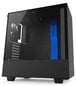 NZXT H500 Svart/Blå