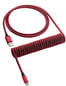 CableMod Classic Coiled Cable - Republic Red