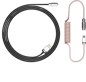 Akko Custom Coiled Aviator Cable V2 Svart/Rosa