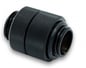 EK-AF Extender Rotary M-M G1/4 - Svart