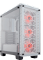 Corsair Crystal 460X RGB Tempered Glass White