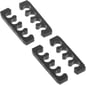 Alphacool Eiskamm X4 Flat 3mm Svart 4st