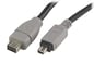 Firewire 800-kabel, 9-pin Bilingual - 4-pin, 4,5m