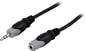 Audio-kabel 3.5mm ha-ho Svart 5m