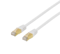 DELTACO TP-kabel Cat7 S/FTP Vit 1 m