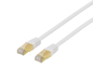 DELTACO TP-kabel Cat7 S/FTP Vit 1.5 m