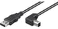 USB 2.0 kabel A-B ha-ha 1m, Vinklad