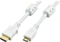 HDMI-kabel 1.4 ha-Mini HDMI ha Vit 2m