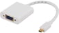 Adapter micro HDMI ha till VGA ho Vit 0.2m