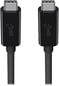 Belkin USB 3.1 kabel C-C Svart 0.9m