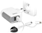 PORT Designs Väggladdare 2xUSB + Lightning/microUSB kabel Vit