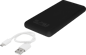 DELTACO Powerbank 10000 mAh (USB-C) Svart