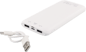 DELTACO Powerbank 10 000 mAh USB-C Vit