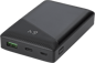 DELTACO Powerbank USB-C 10 000 mAh Svart