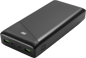 DELTACO Powerbank USB-C 30 000 mAh Svart