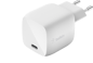 Belkin Väggladdare GaN 1x USB-C 30 W Vit