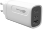 GP Batteries Väggladdare GaN 2x USB-C PD 1x USB-A 65 W Vit